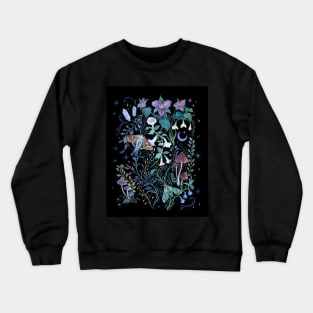 Night Garden Moth Crewneck Sweatshirt